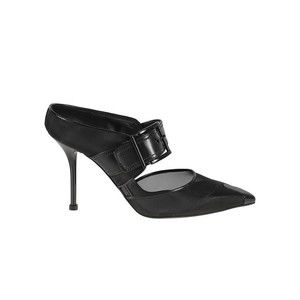 Alexander Mcqueen Black Heels With Pointed Toe - NWT